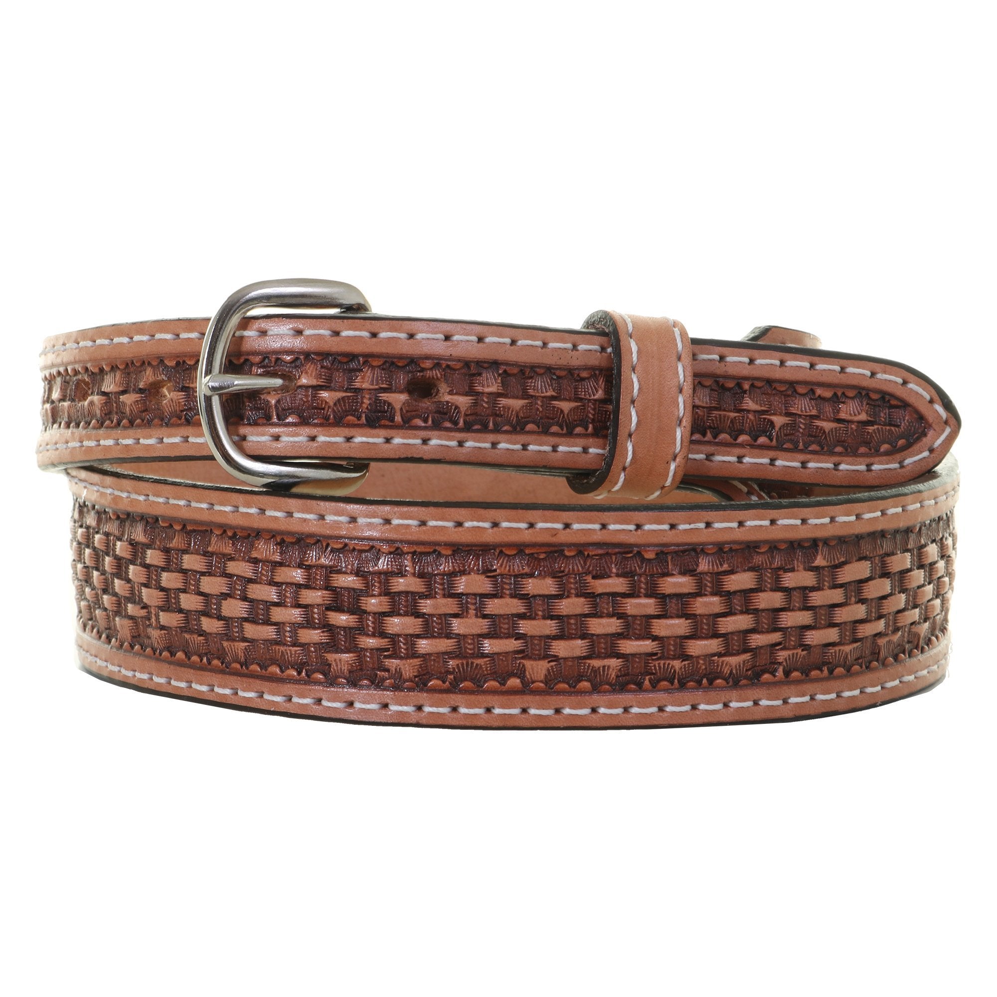 Custom Basket Weave Belt