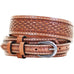 B631 - Basket Weave Tooled Ranger Belt Belt