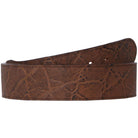 B766 - Peat Vintage Elephant Print Belt Belt