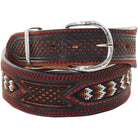 B952 - Black Vintage Beaded Belt Belt