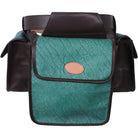 Bb10 - Turquoise Elephant Print Bird Bag Hunting