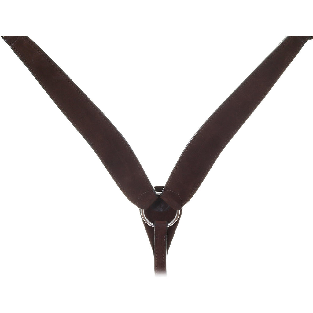 BC702C - FAST SHIP Brown Rough Out Breast Collar