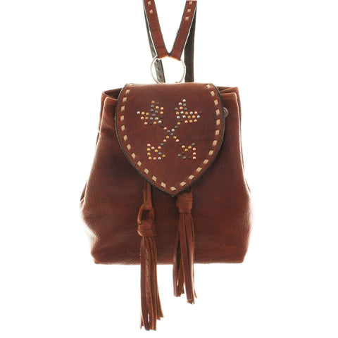 Bp04 - Brandy Pull-Up Arrow Backpack Handbag