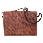 Briefcase09 - Basket Weave Tooled Briefcase Accessories