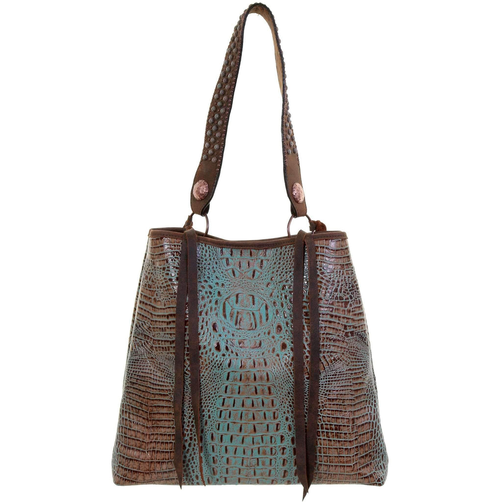 Buy ELDA Small Dome Satchel Purse Patent Leather Handbag for Women Crocodile  Print Top Handle Bag Shoulder Bag, Green at Amazon.in