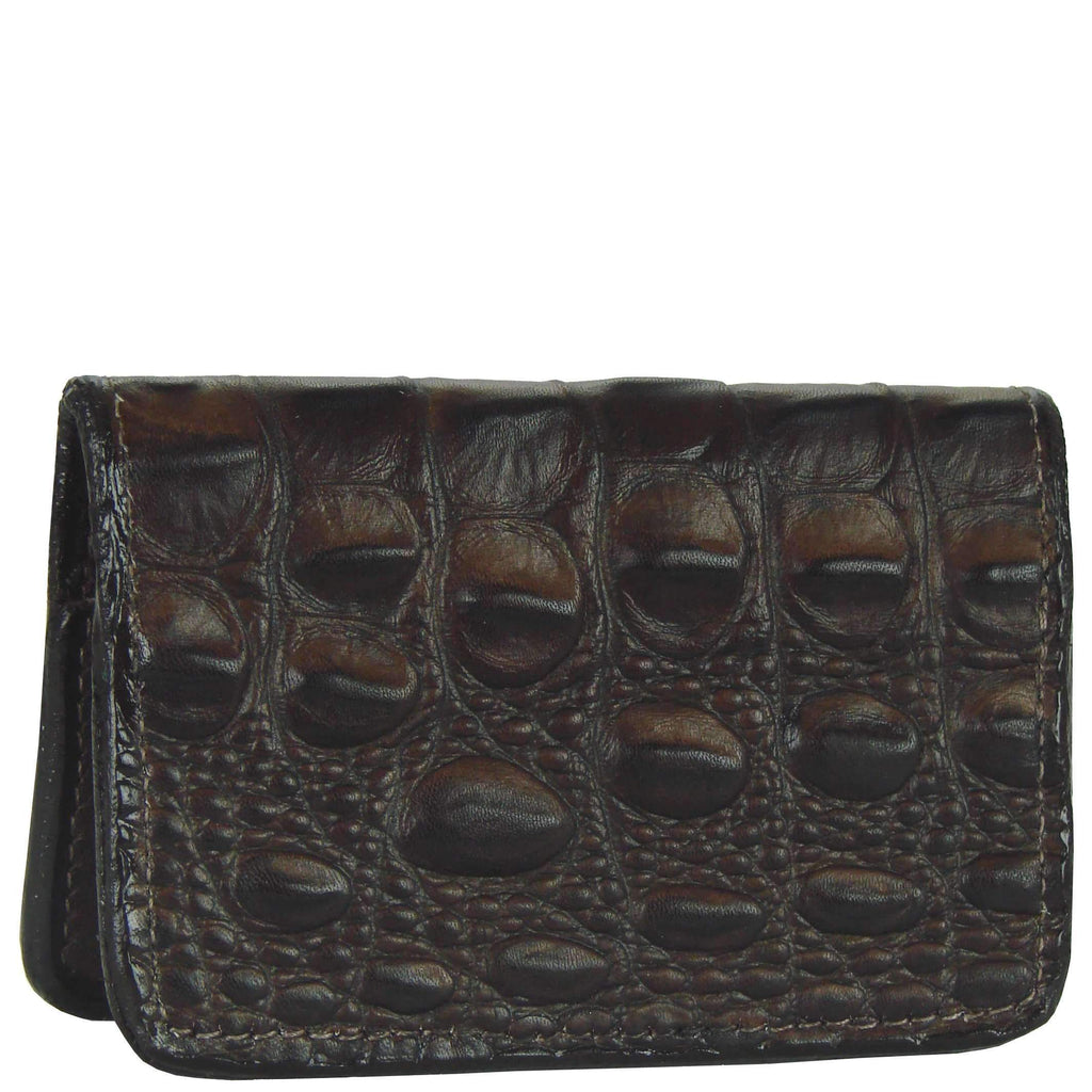 Bus05 - Chocolate Gator Business Card Holder Accessories