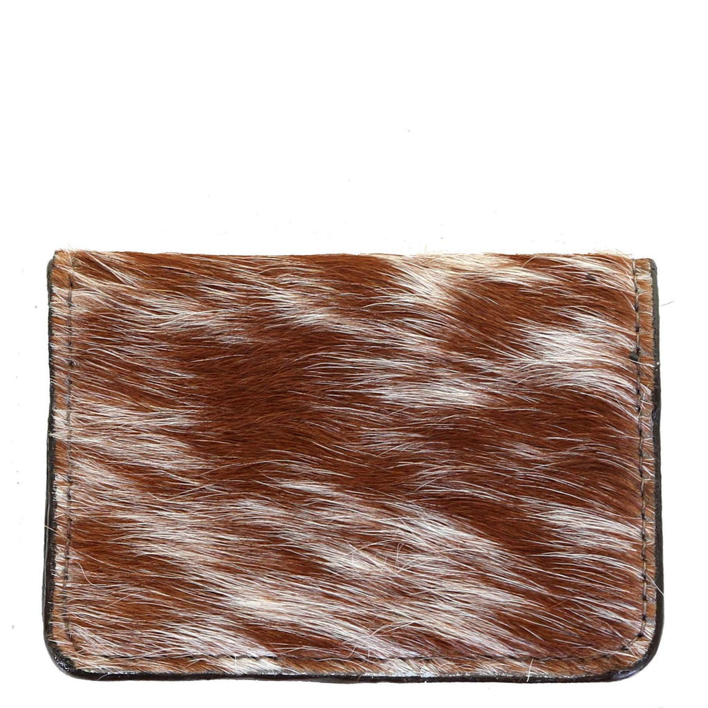 Bus08 - Roan Cowhide Business Card Holder Accessories