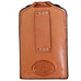 Cpc74 - Natural Leather Tooled Cell Phone Holder Accessories