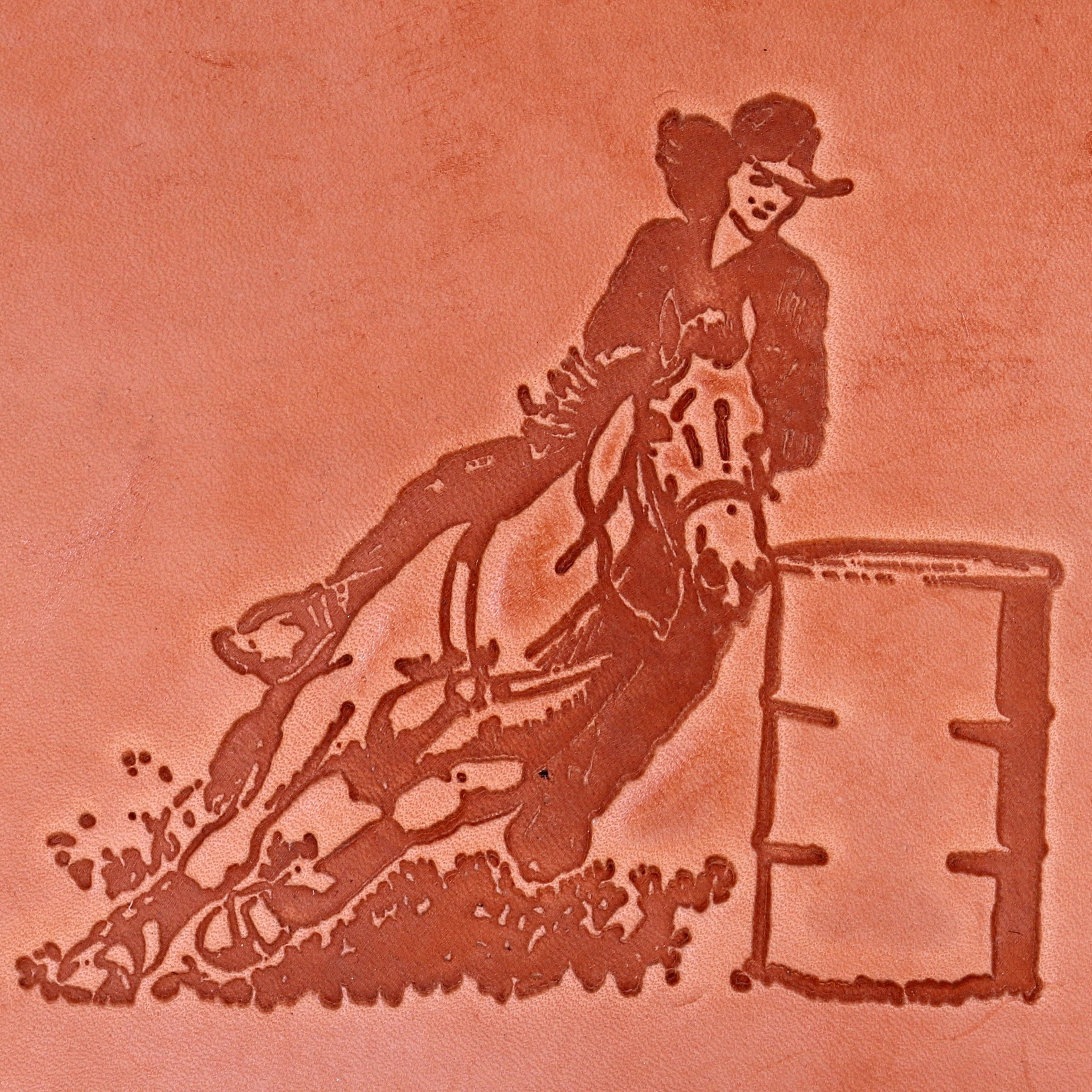 Barrel Racer Motif Design Option