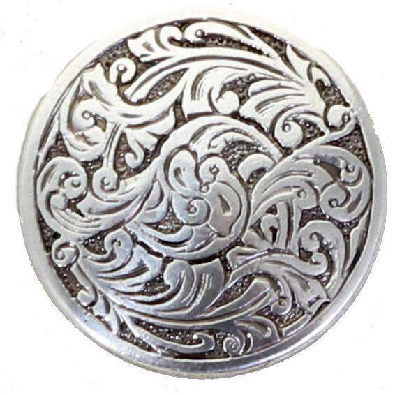 C260 - Antique Engraved Concho Concho