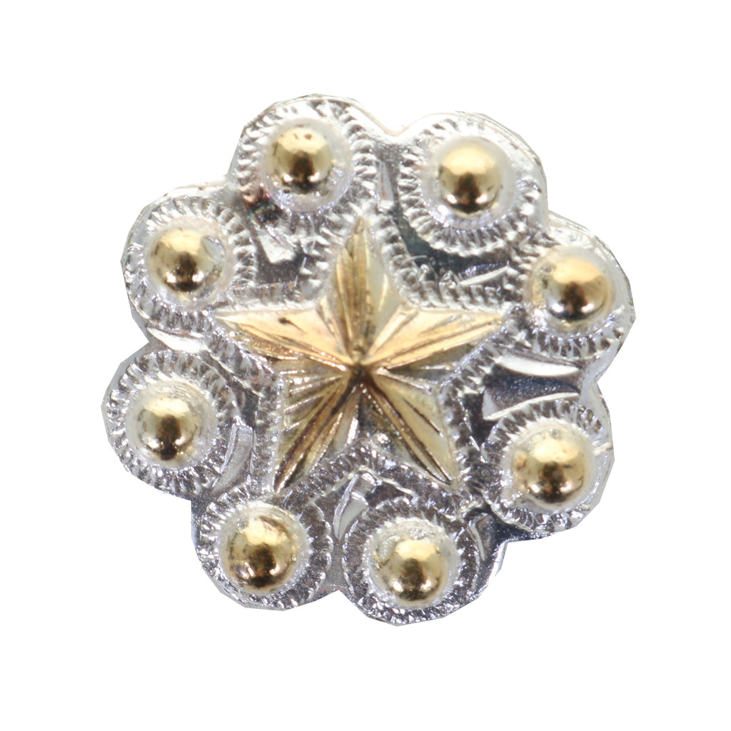 C272 - Gold Star with Berry Concho