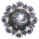 C938 - Silver Engraved Berry Concho Concho