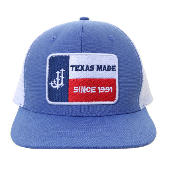CAP79 - Blue Texas Flag Cap - Double J Saddlery