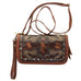 Co156 - Laredo Burnt Brown Clutch Organizer Handbag