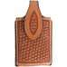 Cpc11 - Natural Leather Tooled Cell Phone Holder Accessories