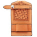Cpc71 - Natural Leather Tooled Cell Phone Holder Accessories