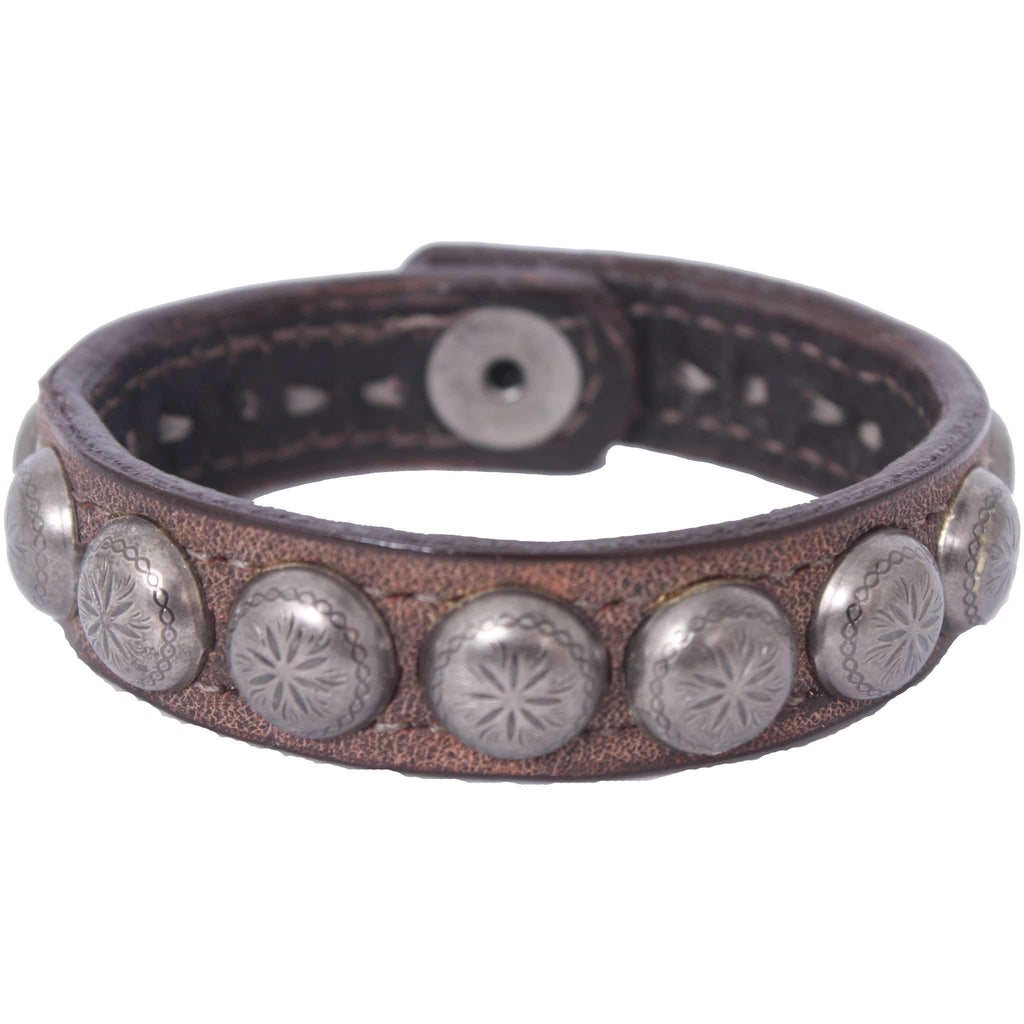 Cuf3/402 - 3/4 Brown Bomber Cuff Jewelry