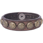 Cuf3/404 - 3/4 Brown Bomber Cuff Jewelry