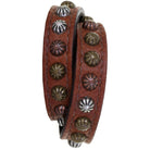 Cufl04 - Brandy Pull Up Leather Long Cuff Jewelry