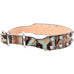 Dc37 - Navajo Turquoise And Brown Dog Collar Accessories