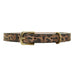 Dc43 - Leopard Suede Leather Dog Collar Accessories