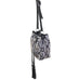 DP10 - Cobra Snake Print Drawstring Pouch Purse