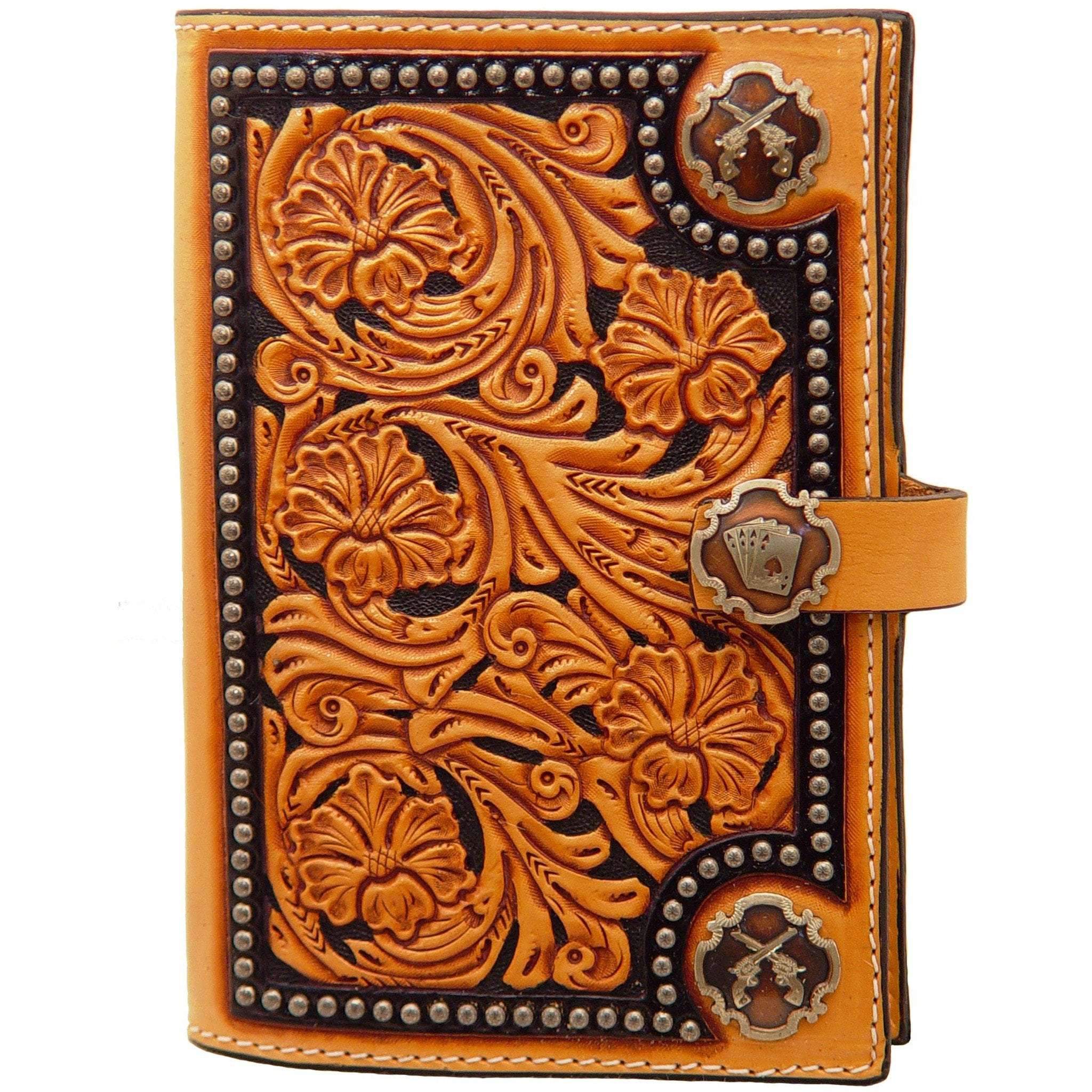 Dt16 - Hand-Tooled Day Planner Accessories