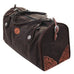 DUF15 - Brown Canvas Duffel Bag