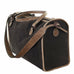 DUFM03 - Brown Canvas Medium Duffel Bag