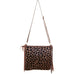 Es09 - Leopard Hair Envelope Satchel Handbag