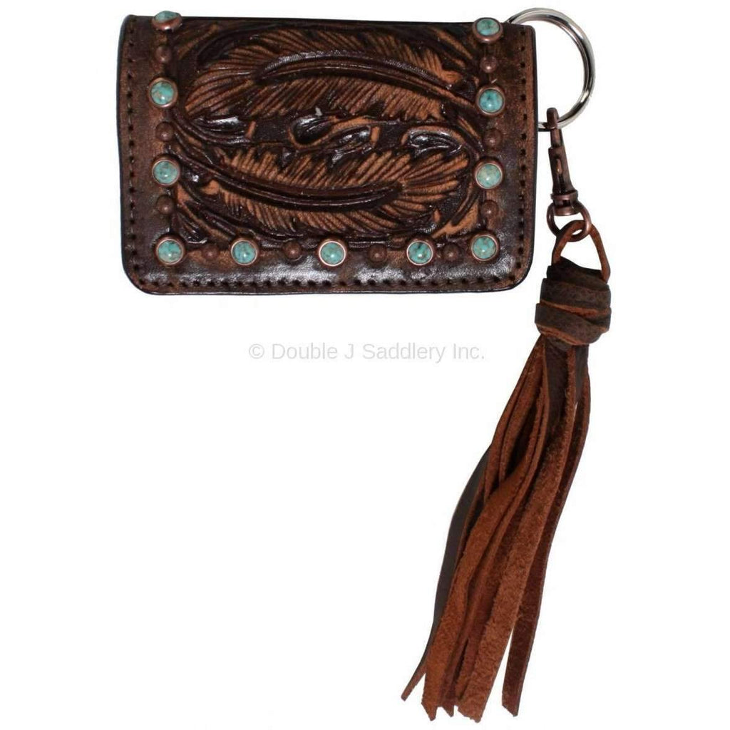 Bus69 - Brown Vintage Tooled Business Card Holder Accessories