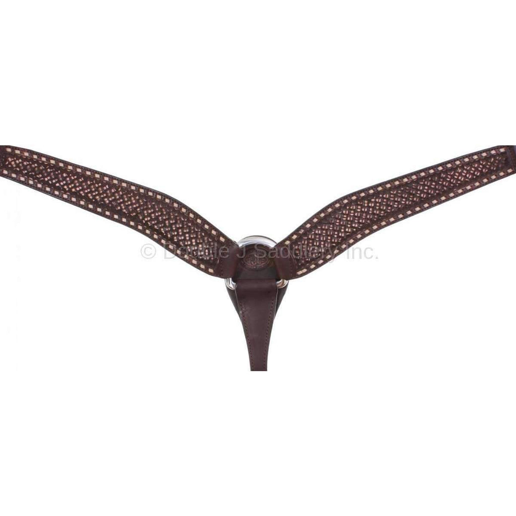 Bc740 - Brown Vintage Breast Collar Tack