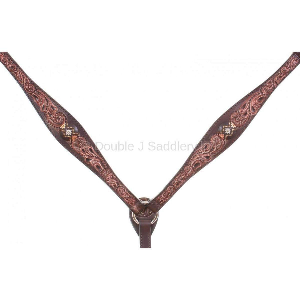 Bc777 - Brown Vintage Breast Collar Tack