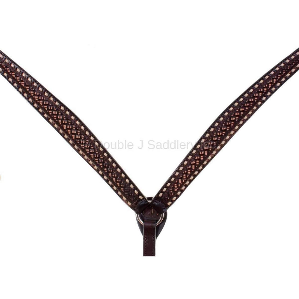 Bc782 - Brown Vintage Breast Collar Tack