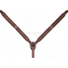 Bc825 - Brown Rough Out Breast Collar Tack