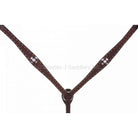 Bc836 - Brown Rough Out Breast Collar Tack
