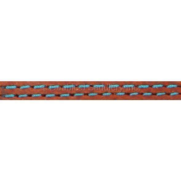 Chestnut Roughout With Turquoise Threading Design Option