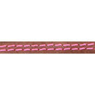 Brown Roughout With Neon Pink Threading Design Option