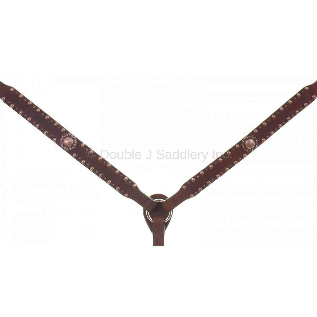 Bc881Acd - Brown Rough Out Breast Collar Tack