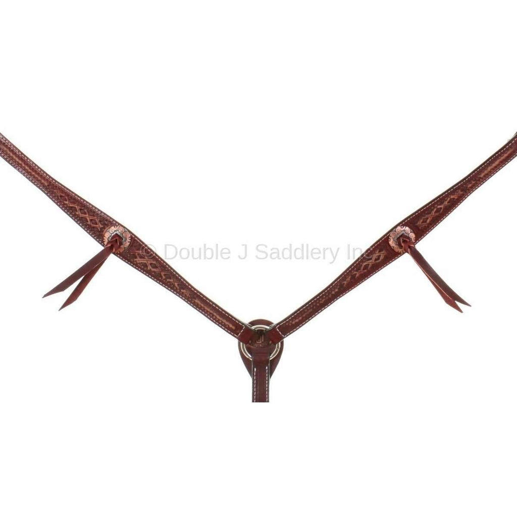 Bc889 - Cognac Vintage Breast Collar Tack