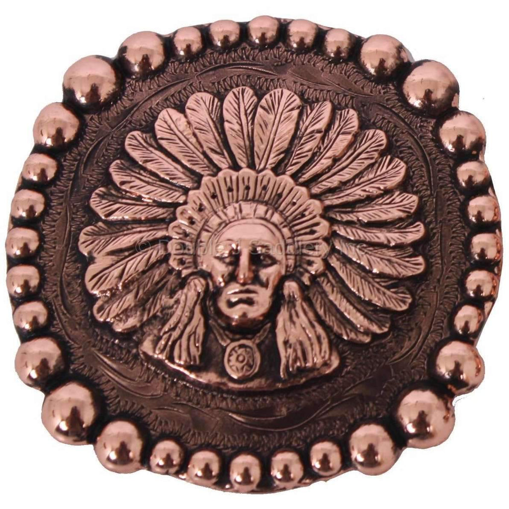 C1013 - Vintage Copper Indian Concho Concho
