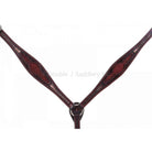 Bc924K - Brown Vintage Stingray Inlay Breast Collar Tack