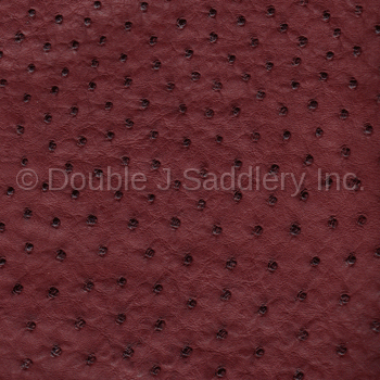 Hot Pink Ostrich Leather - SL1439 - Double J Saddlery
