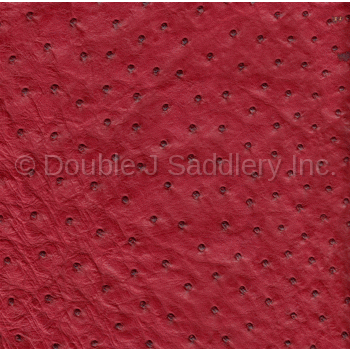 Flame Red Ostrich Leather - Sl284 Design Option