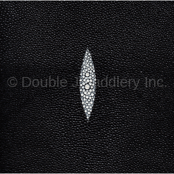Black Stingray Leather Design Option