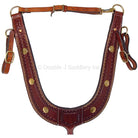 Bc281 - Chestnut Leather Breast Collar Tack