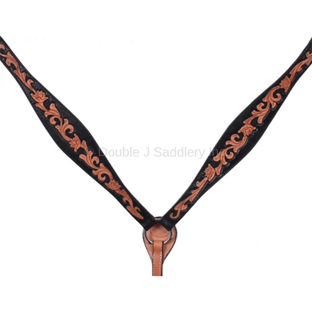 Bc338 - Hand-Tooled Breast Collar Tack