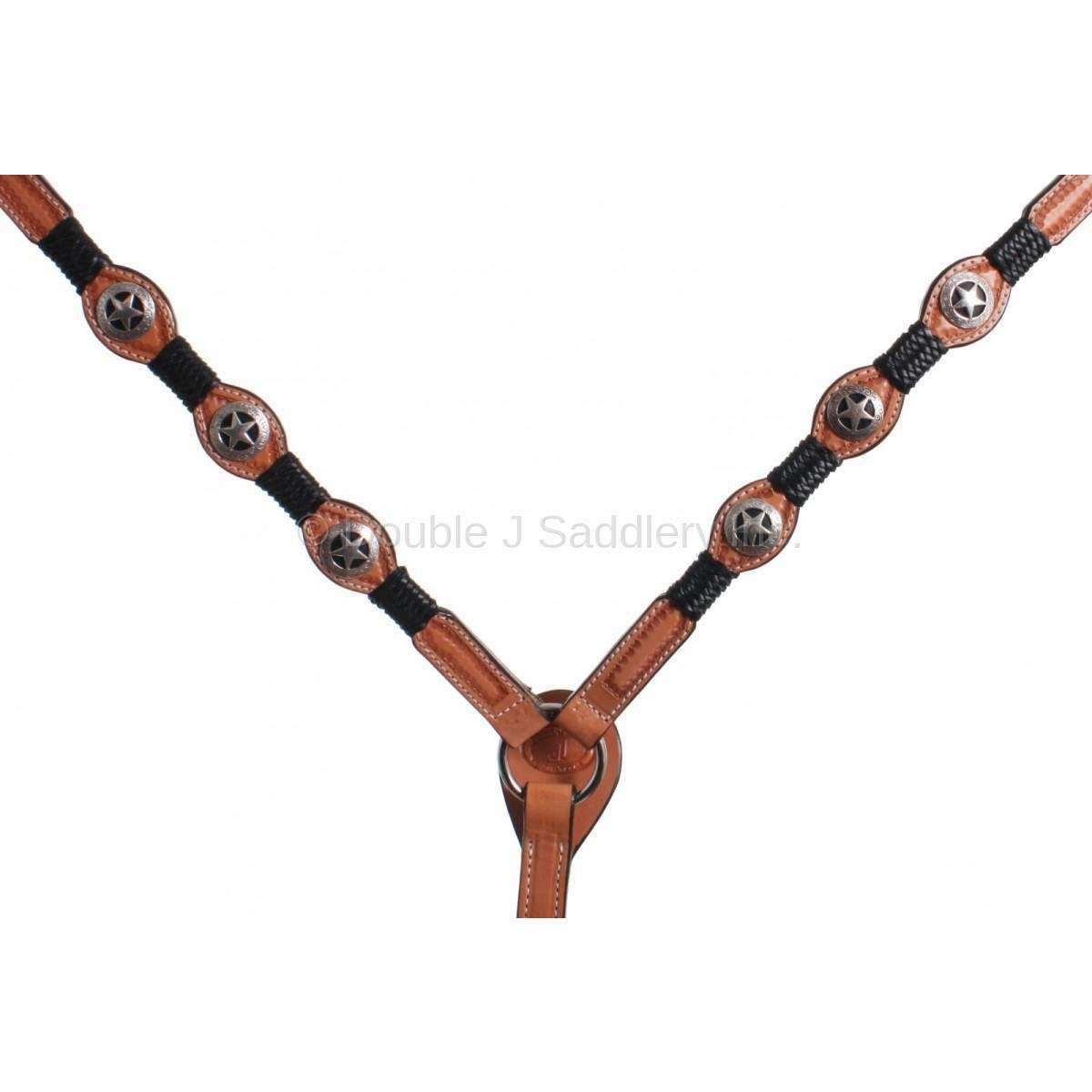 Bc053 - Natural Scalloped Breast Collar Tack