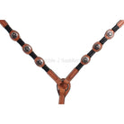 Bc053 - Natural Scalloped Breast Collar Tack