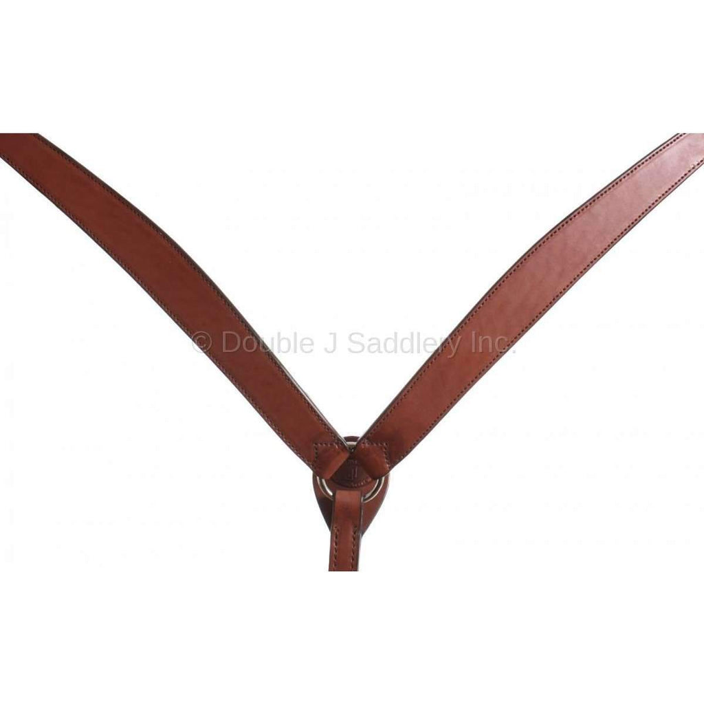 Bc613A - Brown Leather Breast Collar Tack